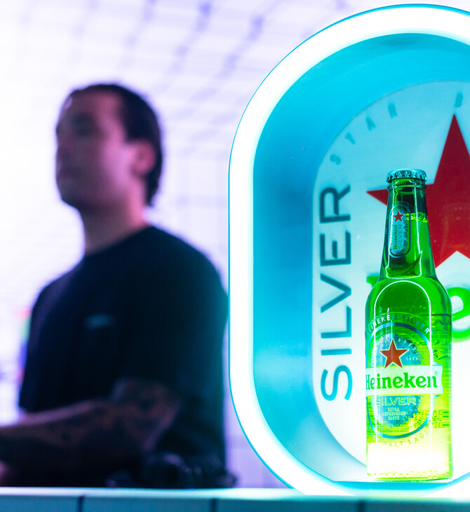 Heineken® Silver: Δοκιμάσαμε την πρώτη virtual μπίρα, αυτή τη φορά στην πραγματική ζωή