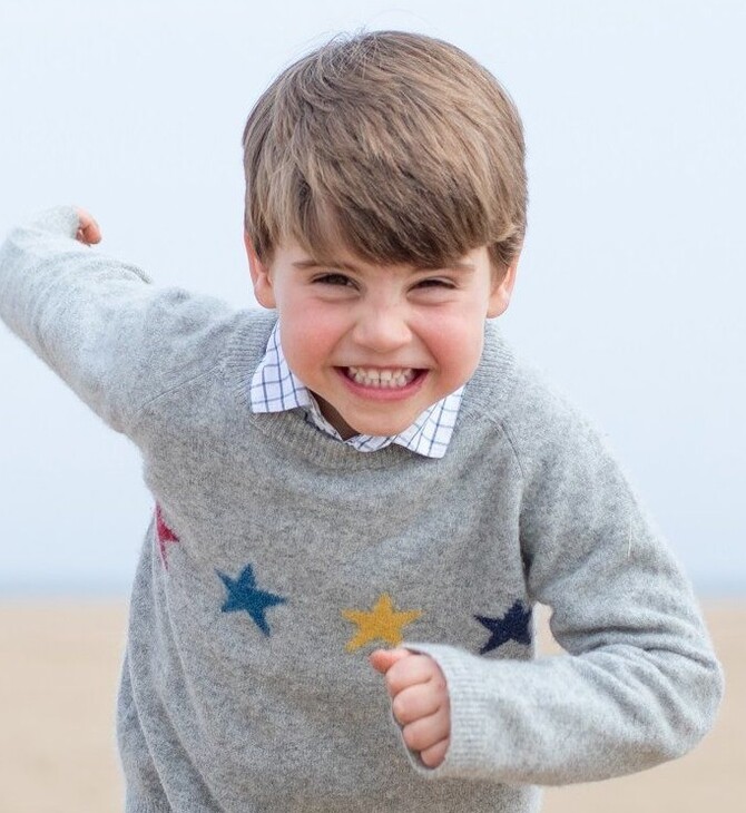 Ο πρίγκιπας Λούις έγινε 4 ετών: Οι φωτογραφίες της Κέιτ Μίντλετον για τα γενέθλια 