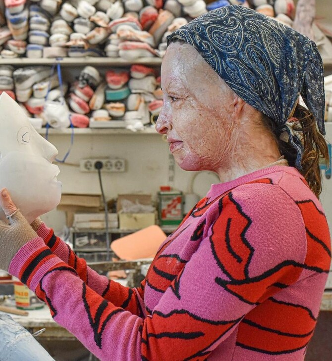 Η Ιωάννα Παλιοσπύρου ανέβασε στο Instagram την πρώτη της φωτογραφία χωρίς μάσκα