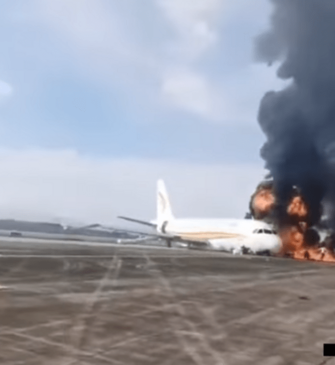 Passenger plane catches fire during takeoff in southwestern China