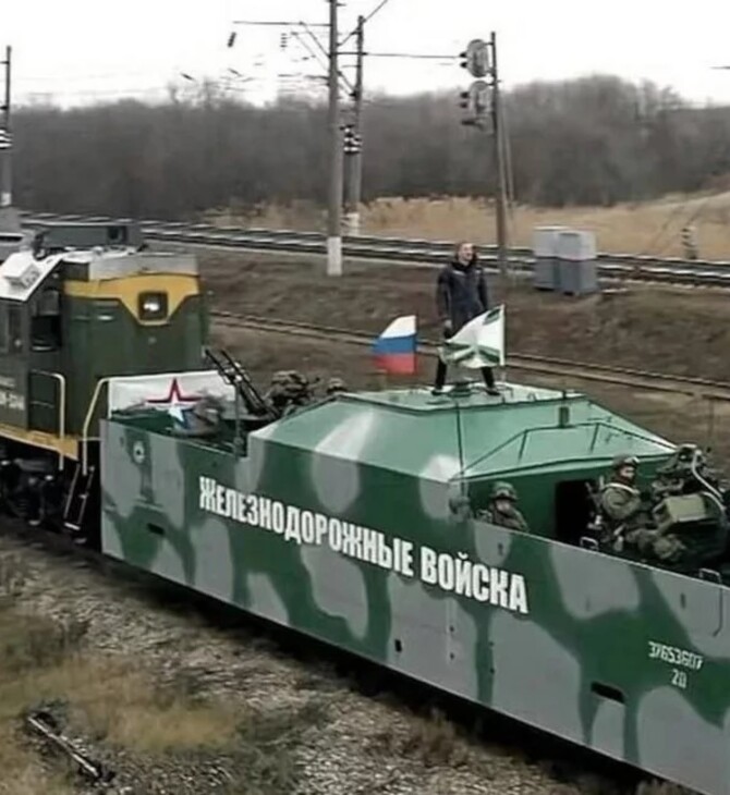 Οι Ουκρανοί ανατίναξαν ένα τρένο που μετέφερε Ρώσους στρατιώτες στη Μελιτόπολη
