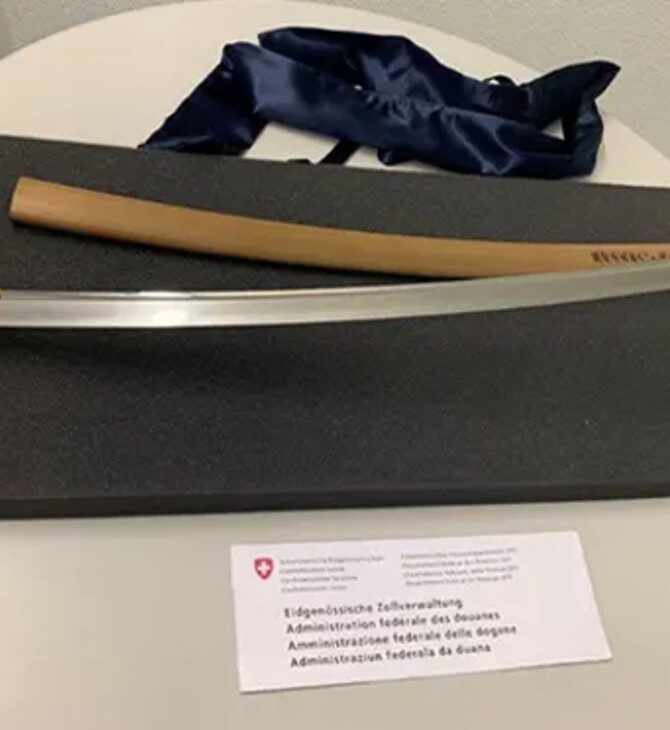 Ελβετία: Σπαθί Σαμουράι του 14ου αιώνα βρέθηκε στα σύνορα - Αξίας άνω των €650,000