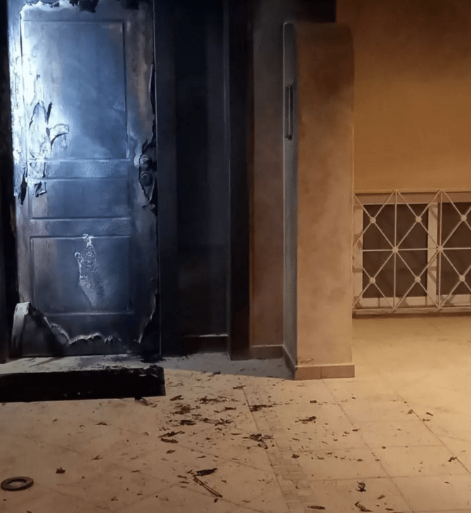 Έκρηξη από γκαζάκια έξω από την πολυκατοικία που μένει ο Άρης Πορτοσάλτε