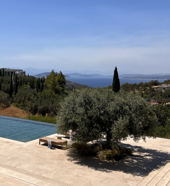 Grivalia Hospitality: Το Amanzoe διέκοψε προσωρινά τη λειτουργία του- Ο απολογισμός από τη φωτιά