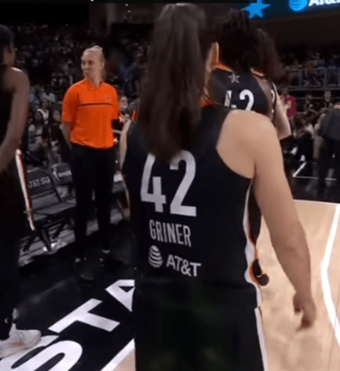 WNBA All Star: Με το όνομα της Γκρίνερ στις φανέλες τους οι μπασκετμπολίστριες