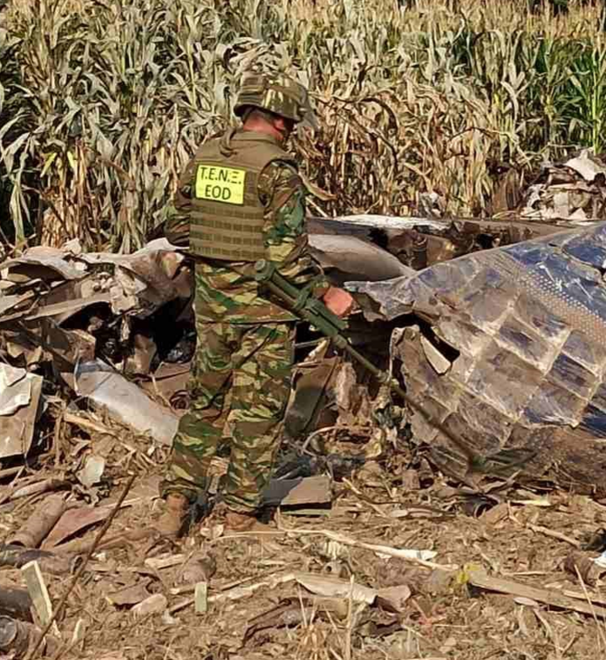 Συντριβή Antonov: Drone του στρατού «χτενίζει» την περιοχή για τα βλήματα που διασκορπίστηκαν