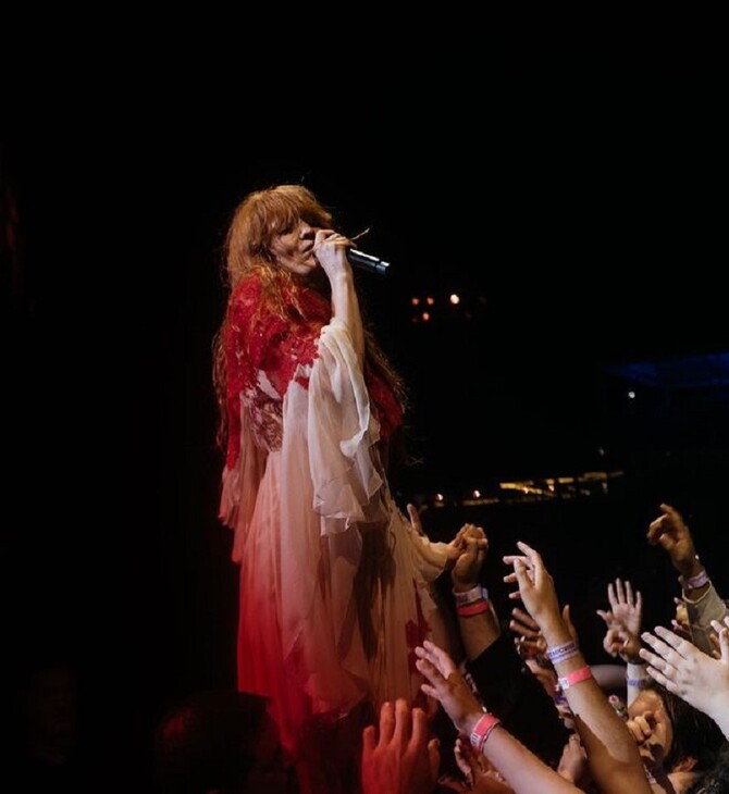 Florence Welch Receives a Fake 'Bloody Severed Hand' Onstage, Jokes That She'll 'Eat This Later'