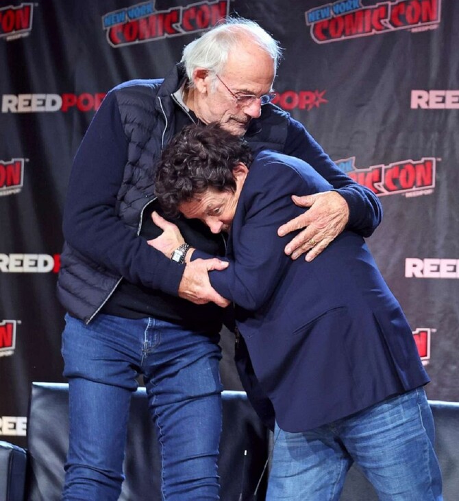 Το συγκινητικό reunion του «Back to the Future»- Ξανά μαζί Μάικλ Τζ. Φοξ και Κρίστοφερ Λόιντ