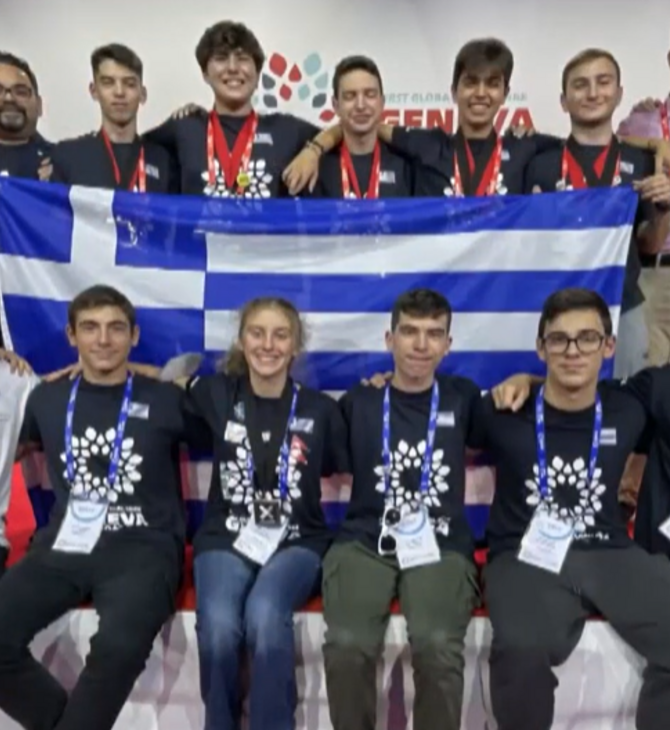 Χάλκινη η εθνική Ελλάδος στην Ολυμπιάδα Εκπαιδευτικής Ρομποτικής