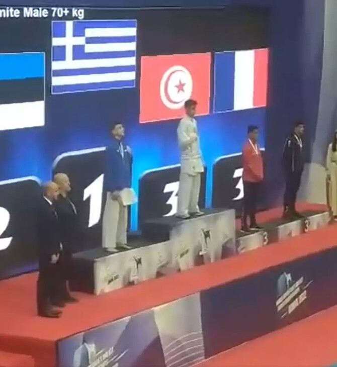 Τουρκία: Διακόπηκε ο εθνικός ύμνος της Ελλάδας στην απονομή Ψωμά στο παγκόσμιο πρωτάθλημα καράτε