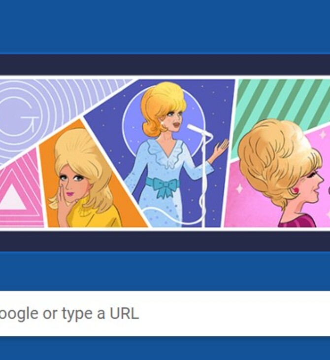 Dusty Springfield: Η Google τιμά με Doodle τη σπουδαία Βρετανή τραγουδίστρια