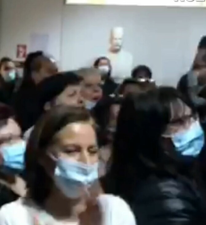 Πλεύρης στο νοσοκομείο Κοζάνης: Ένταση στο συναπάντημα με υγειονομικούς σε αναστολή (Βίντεο) 
