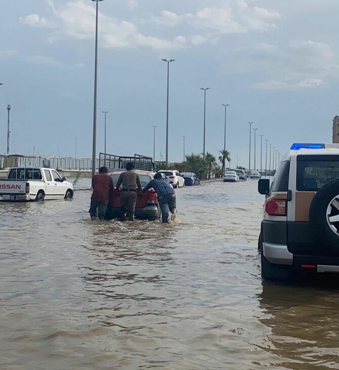 Πλημμύρες στην Τζέντα της Σαουδικής Αραβίας-179 χιλιοστά βροχής σε 6 ώρες
