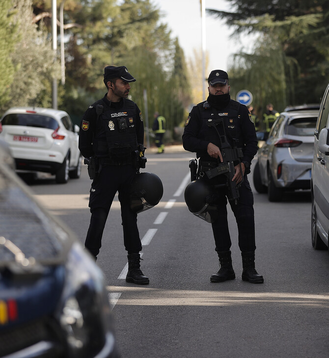 Ισπανία: Επιστολή με εκρηκτικά και στην πρεσβεία των ΗΠΑ