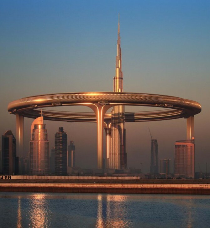 Ντουμπάι: Το Burj Khalifa ίσως αποκτήσει ένα τεράστιο κτίσμα γύρω του σε μορφή δαχτυλιδιού