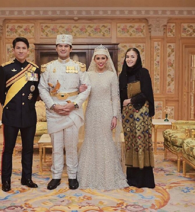 Βασιλικός γάμος στο Μπρουνέι- Η κόρη του σουλτάνου παντρεύτηκε τον πρώτο της ξάδελφο