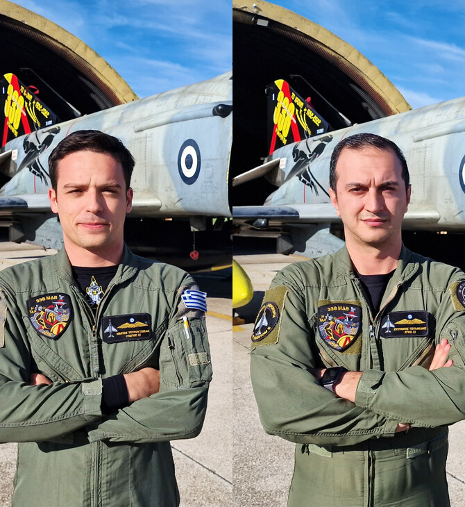 Πτώση F-4: Τιμητική σύνταξη στις οικογένειες των δύο πιλότων