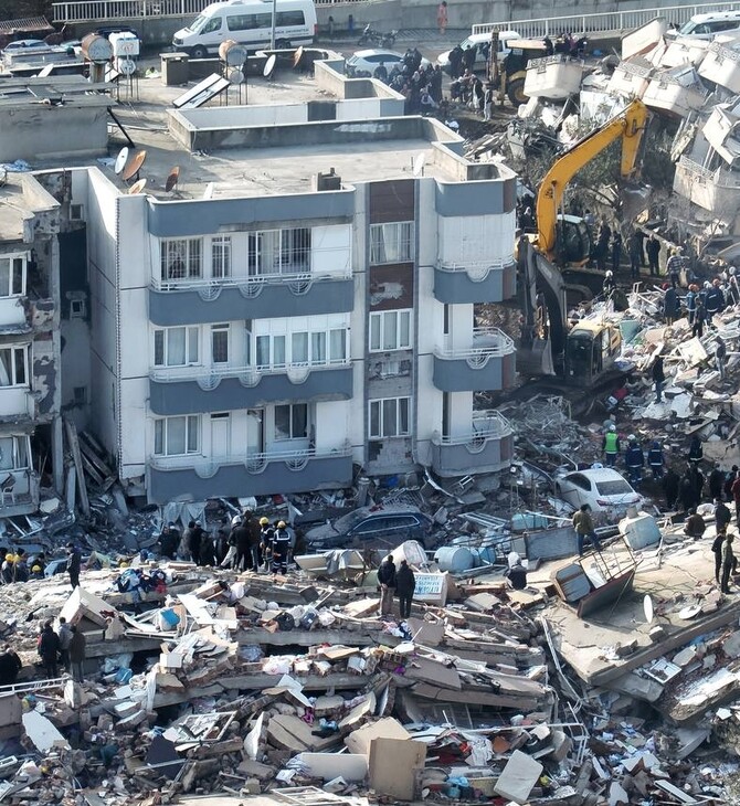 Πριν και μετά τον φονικό σεισμό στην Τουρκία- Δορυφορικές εικόνες αποκαλύπτουν το μέγεθος της καταστροφής