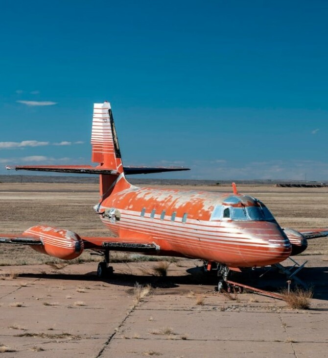 Φωτ: Mecum Auctions. Το Lockheed 1329 Jetstar του 1962 που ανήκε στον Έλβις Πρίσλεϊ.