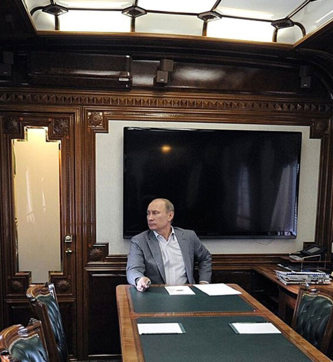 «Αόρατο» τρένο και μυστικό σιδηρoδρομικό δίκτυο- Έτσι ταξιδεύει πλέον ο Πούτιν