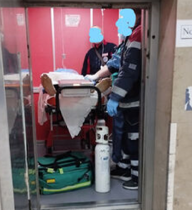 Καταγγελία: Διασωληνωμένος ασθενής εγκλωβίστηκε σε ασανσέρ στο Ιπποκράτειο Θεσσαλονίκης