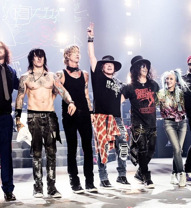 Οι GUNS N' ROSES live στην Αθήνα