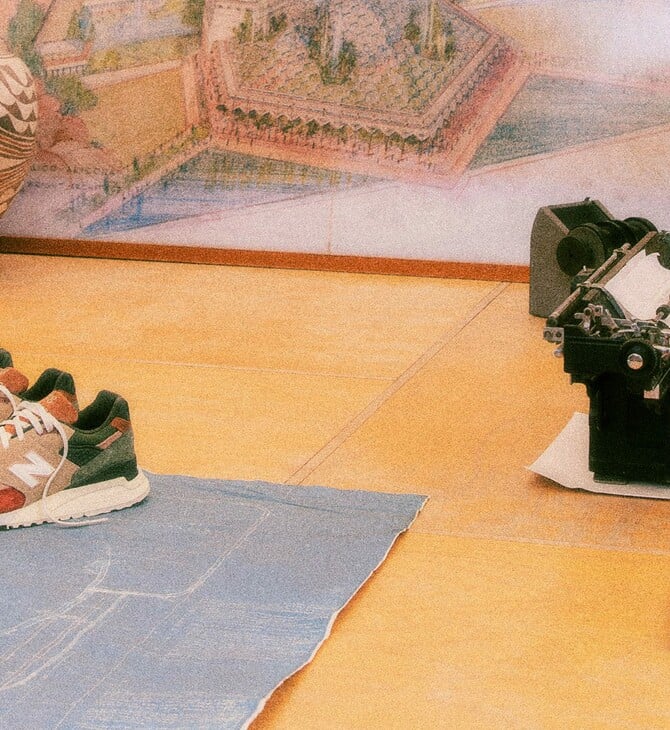 Ένας σχεδιαστής ρούχων και το Ίδρυμα Frank Lloyd Wright συνεργάστηκαν για ένα αθλητικό παπούτσι New Balance