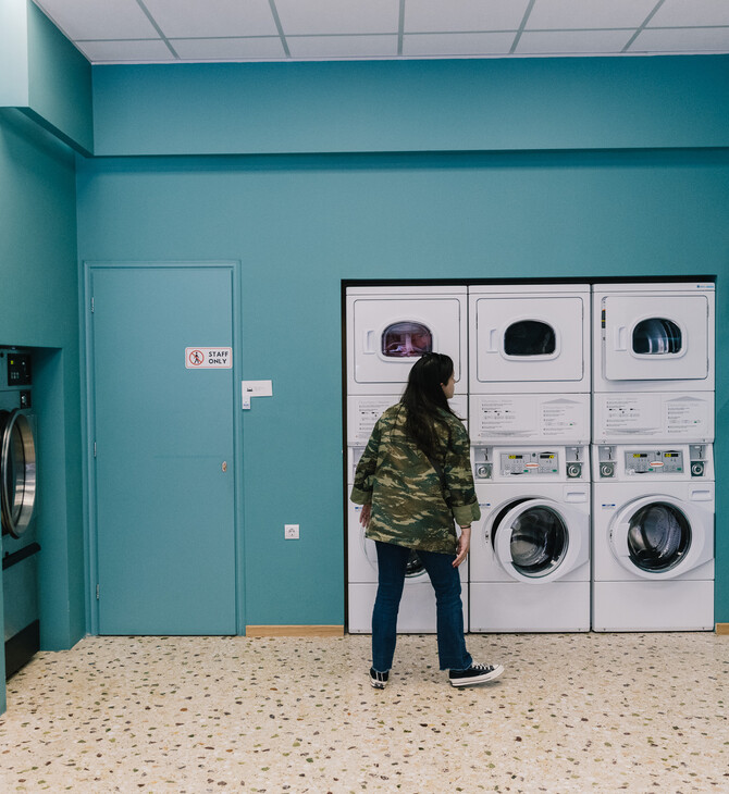 Τα self service laundries που ξεφυτρώνουν παντού στην Αθήνα