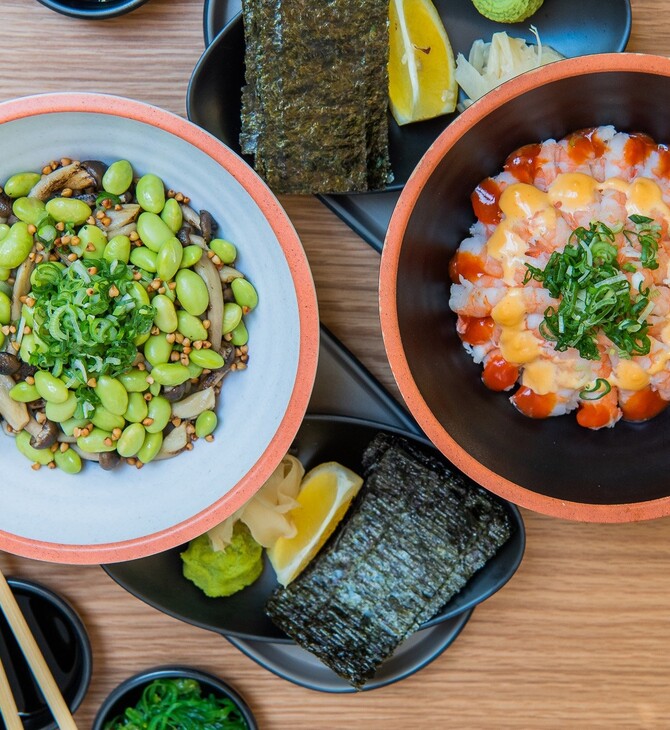 Στο Sushi Lunchi για bowls με ξιδάτο ρύζι και ωμά ψάρια