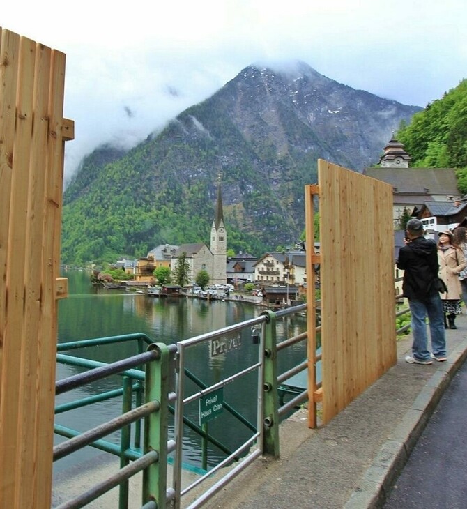 Το αυστριακό χωριό που ενέπνευσε το Frozen ύψωσε φράχτη για να σταματήσει τις selfie