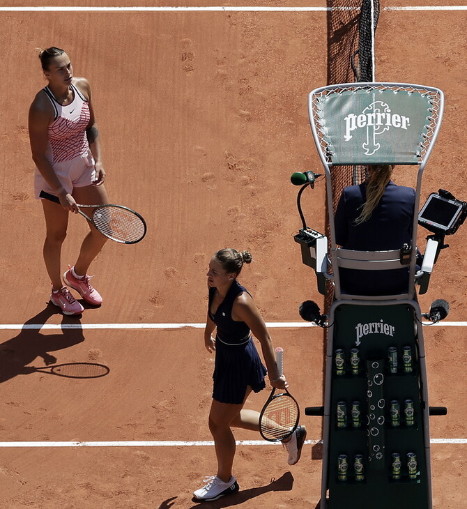 Roland Garros: Ουκρανή τενίστρια δεν έδωσε το χέρι σε Λευκορωσίδα- Και την γιούχαραν