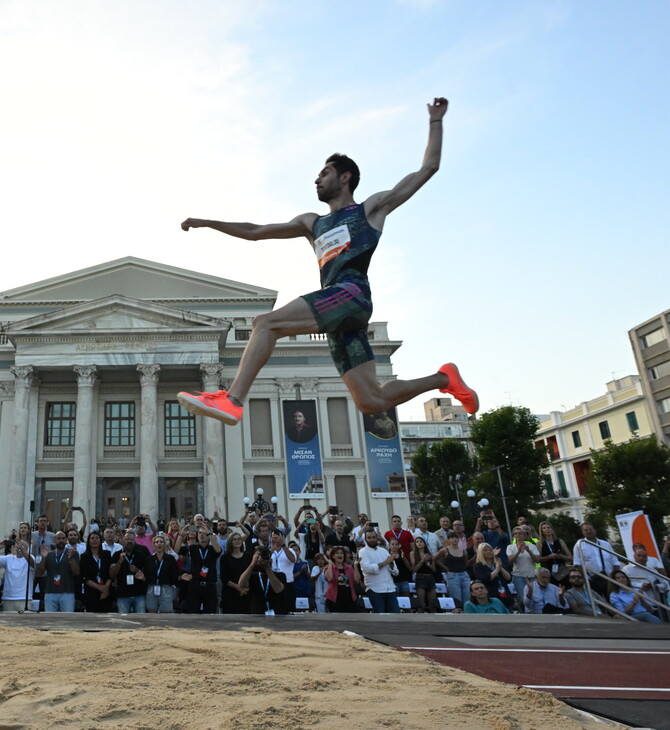 Μίλτος Τεντόγλου: Πρώτος στο Piraeus Street Long Jump με άλμα στα 8,24