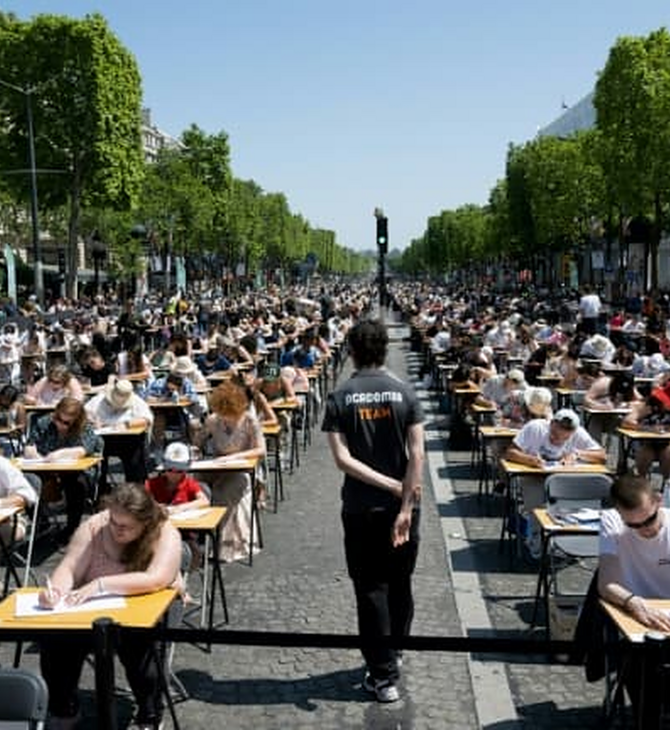 Στους δρόμους οι Γάλλοι για τον μαζικότερο διαγωνισμό ορθογραφίας στην ιστορία- Έσπασαν ρεκόρ