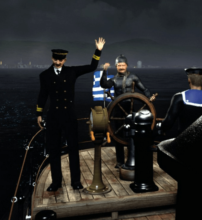 Μουσείο Μακεδονικού Αγώνα: Μέσω Virtual Reality ο τορπιλισμός του θωρηκτού Φετχί Μπουλέντ 