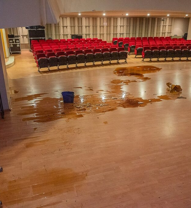 Κρατική Ορχήστρα Θεσσαλονίκης: Οι έντονες βροχοπτώσεις κατέστρεψαν την αίθουσα δοκιμών