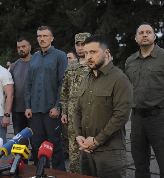 Επανεμφάνιση «Αζοφιτών» προκαλεί οργή του Κρεμλίνου - Ο ρόλος Εντογάν και η σύνοδος του ΝΑΤΟ 