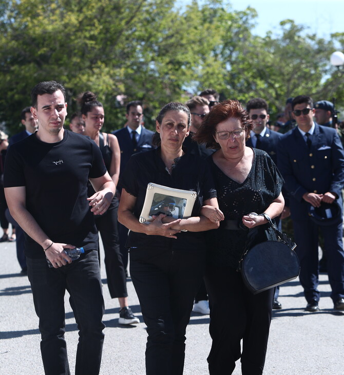 Θρήνος στο Κιλκίς στην κηδεία πιλότου