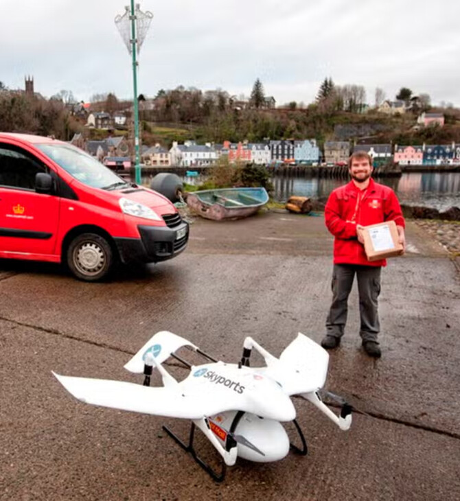 Σκωτία: Από drones θα παραδίδεται η αλληλογραφία στα νησιά Ορκάδες