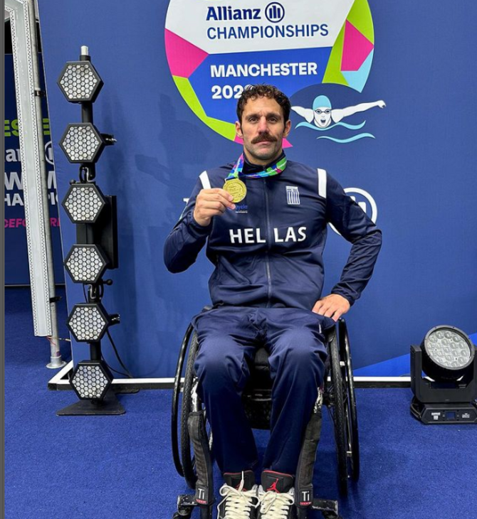 Αντώνης Τσαπατάκης: Κατέκτησε το χρυσό στο Παγκόσμιο πρωτάθλημα Παρά-Κολύμβησης