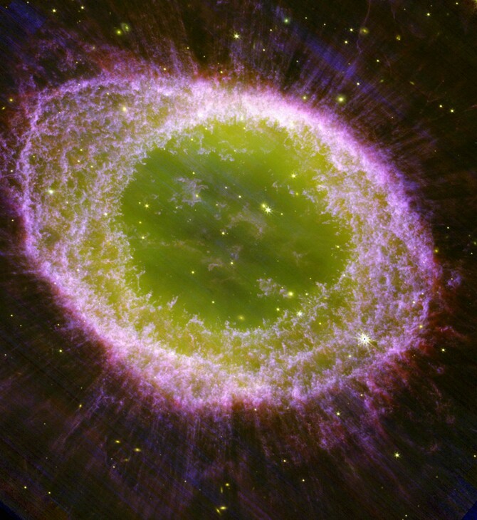 NASA: Μαγευτικές εικόνες ενός άστρου που πεθαίνει από το τηλεσκόπιο James Webb 