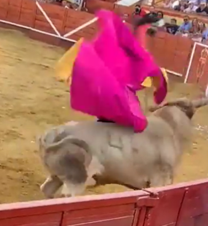 Ισπανία: Η στιγμή που ταύρος εκτοξεύει στον αέρα ταυρομάχο- Με αεροδιακομιδή στο νοσοκομείο