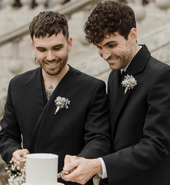 Ο νικητής της Eurovision 2019 παντρεύτηκε τον σύντροφό του στη Σουηδία