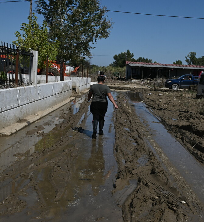 Κακοκαιρία: Αγνώριστος ο Βλοχός Καρδίτσας – Για 10η ημέρα πλημμυρισμένο το χωριό