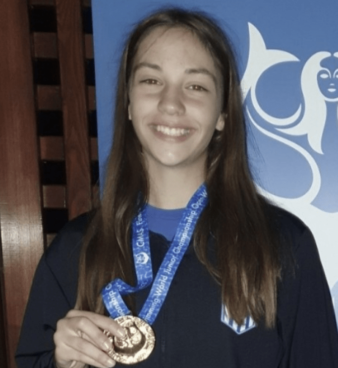 Παγκόσμια πρωταθλήτρια η Ελένη Καλφίδου στο Βελιγράδι