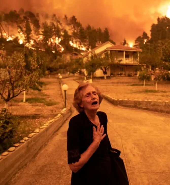 Το σπίτι της κυρίας Παναγιώτας κάηκε το 2021 και τώρα πλημμύρισε λόγω της κακοκαιρίας