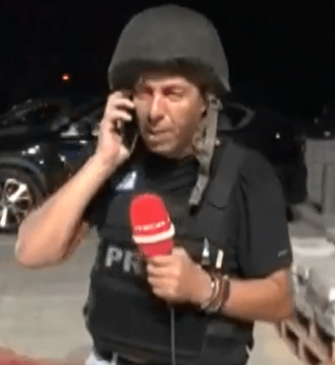 Ρουκέτα της Χαμάς έπεσε κοντά σε ελληνικά τηλεοπτικά συνεργεία
