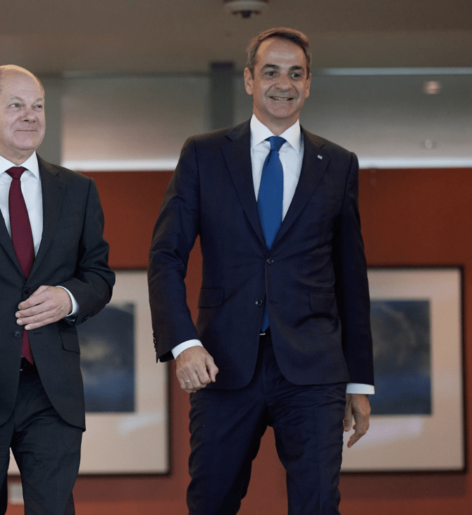 Μητσοτάκης σε Σολτς: «Η Ελλάδα διαθέτει από τις πιο σταθερές οικονομίες στην Ευρωζώνη»