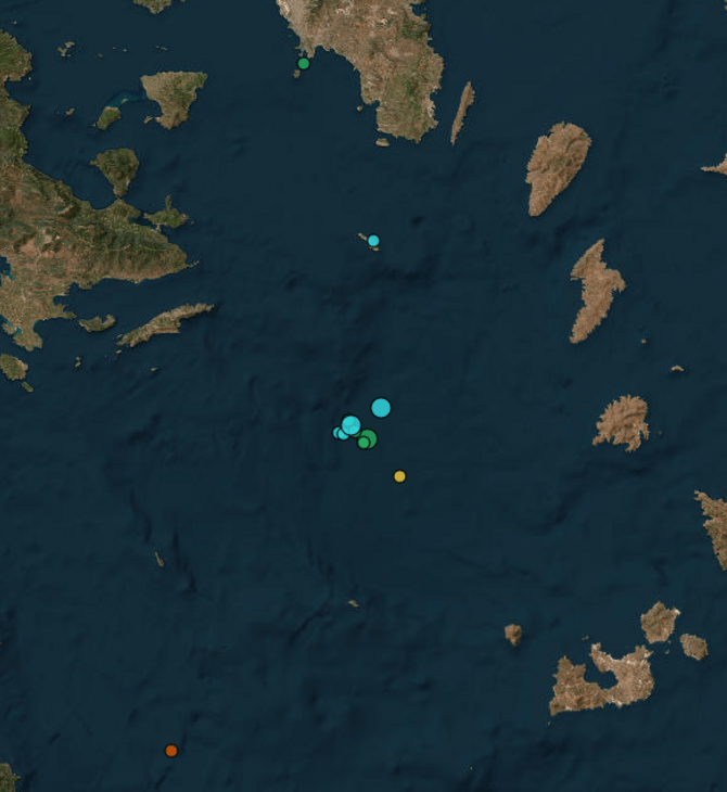 Σεισμός ανοιχτά της Ύδρας
