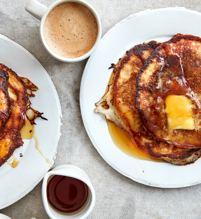 Φτιάχνοντας τα διασημότερα pancakes της Νέας Υόρκης