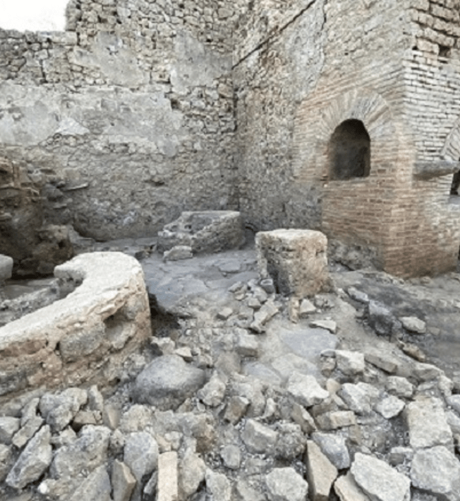 Αρχαιολογική ανακάλυψη στην Πομπηία: Σκλάβοι και γαϊδούρια σε «αρτοποιείο-φυλακή»